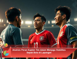 Analisis Peran Kapten Tim dalam Menjaga Stabilitas Sepak Bola di Lapangan