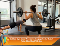 Latihan Gym Dasar Membantu Menjaga Postur Tubuh Tetap Stabil Saat Aktivitas