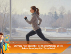 Olahraga Pagi Desember Membantu Menjaga Energi Tubuh Sepanjang Hari Tetap Stabil