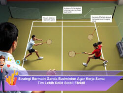 Strategi Bermain Ganda Badminton Agar Kerja Sama Tim Lebih Solid Stabil Efektif