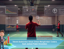Teknik Badminton Aman Untuk Menghindari Cedera Saat Jadwal Padat Desember