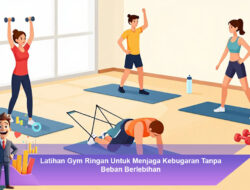 Latihan Gym Ringan Untuk Menjaga Kebugaran Tanpa Beban Berlebihan
