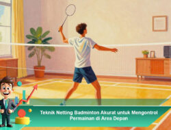 Teknik Netting Badminton Akurat untuk Mengontrol Permainan di Area Depan