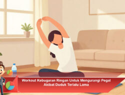 Workout Kebugaran Ringan Untuk Mengurangi Pegal Akibat Duduk Terlalu Lama