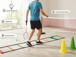 Daftar Perlengkapan Pendukung Untuk Latihan Badminton Mandiri Di Rumah Secara Lebih Efektif