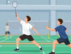 Teknik Dasar Melakukan Pukulan Lift Untuk Mengamankan Posisi Saat Tertekan Lawan