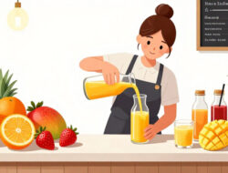 Tips Sukses Jualan Jus Buah Murni Tanpa Tambahan Air dan Gula